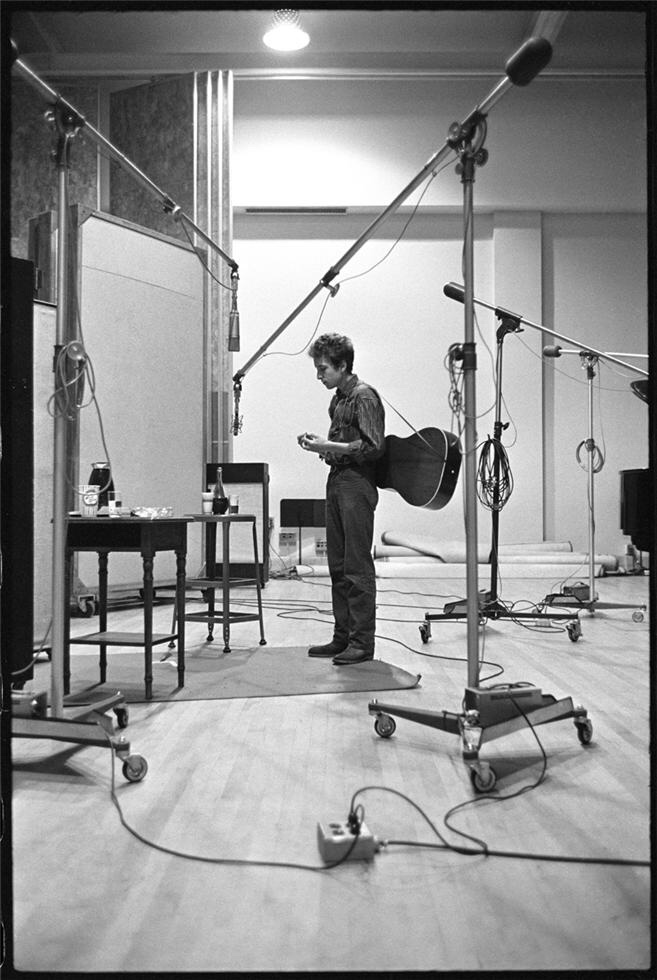 Bob Dylan - Columbia Records - New York City - 1963 - The Freewheelin' Bob Dylan