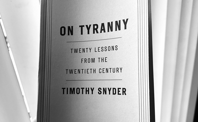 Books: On Tyranny